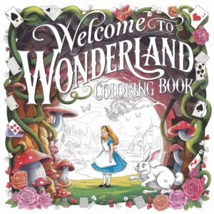 alice in wonderland coloring sheets